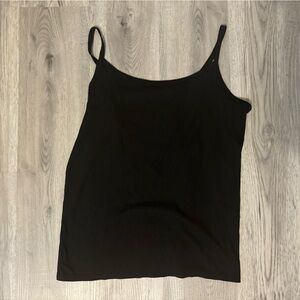 Black tank top
